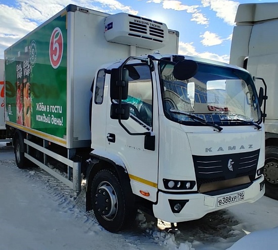 Грузовые автомобили Компас для ведущей продуктовой розничной компании X5 Group
